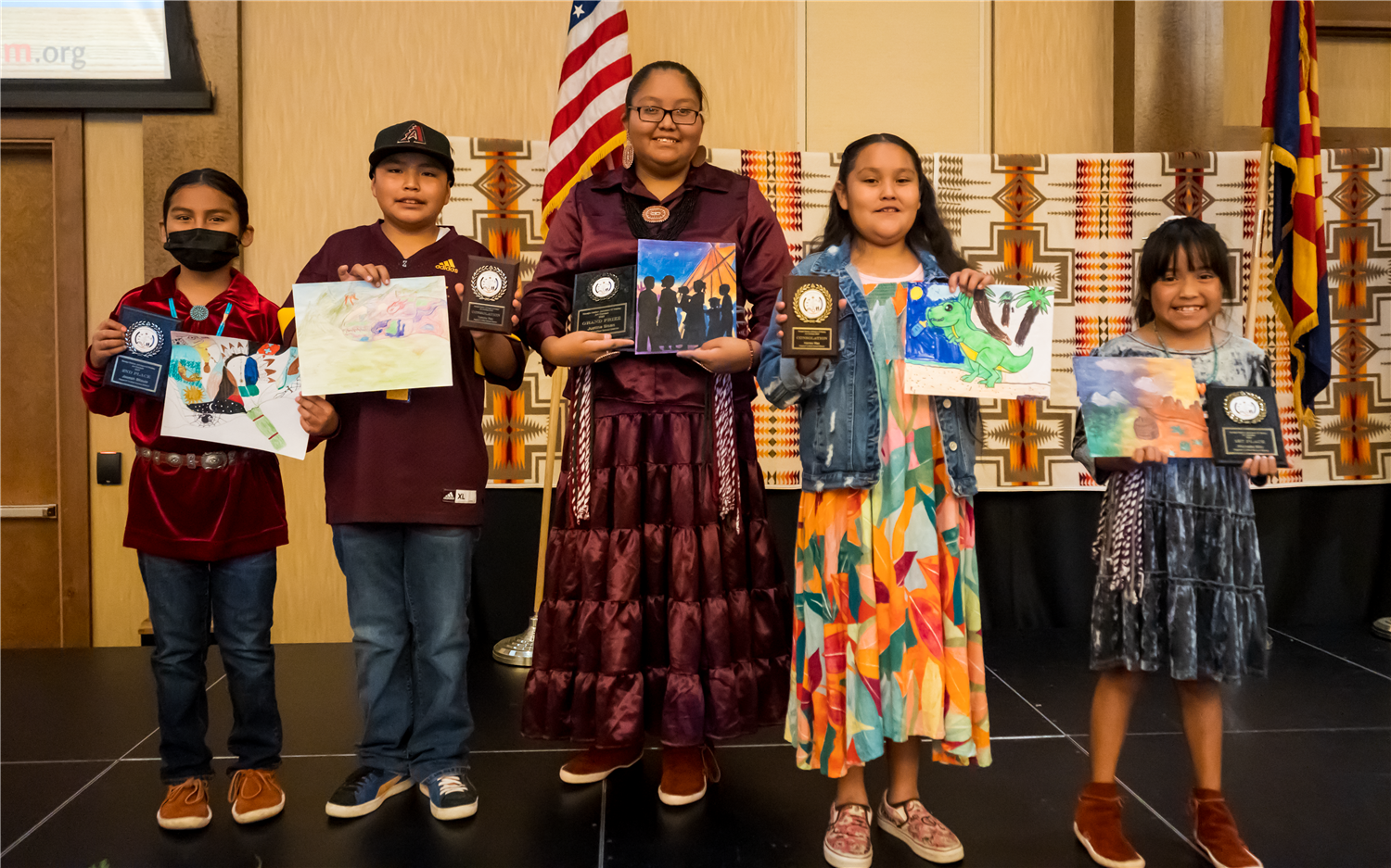  FUSD Students Win Awards for Navajo Nation Johnson O'Malley Art Contest 