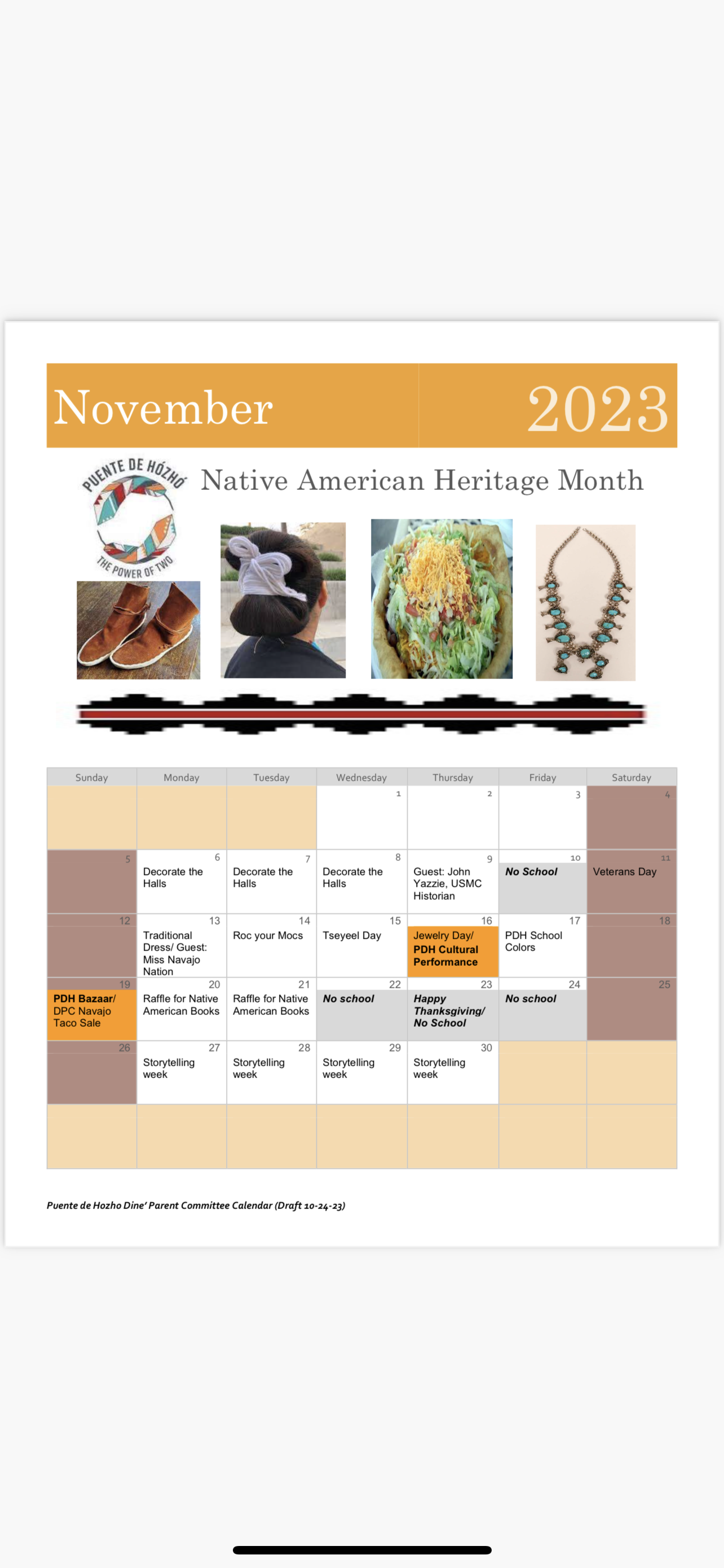  Native American Heritage Month