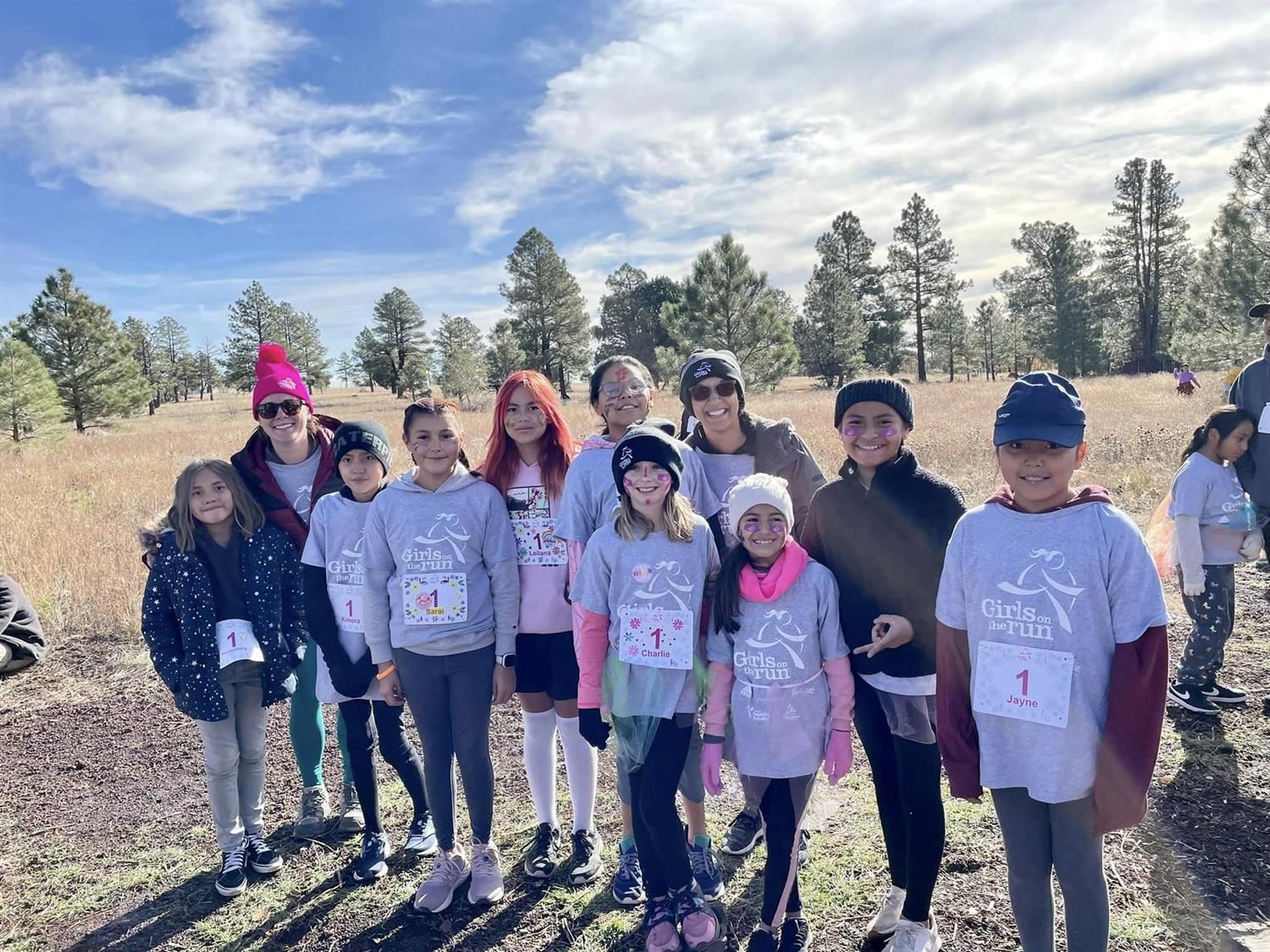 The Thomas Girls on the Run team showed great spirit, confidence, teamwork, and tenacity.