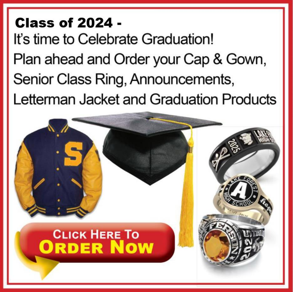  Class of 2024 Cap & Gown Ordering Info