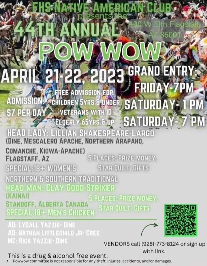  44th Annual FHS Pow Wow 4/21-22